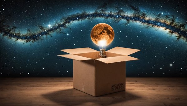 Explore the universe with the mystery box club today!